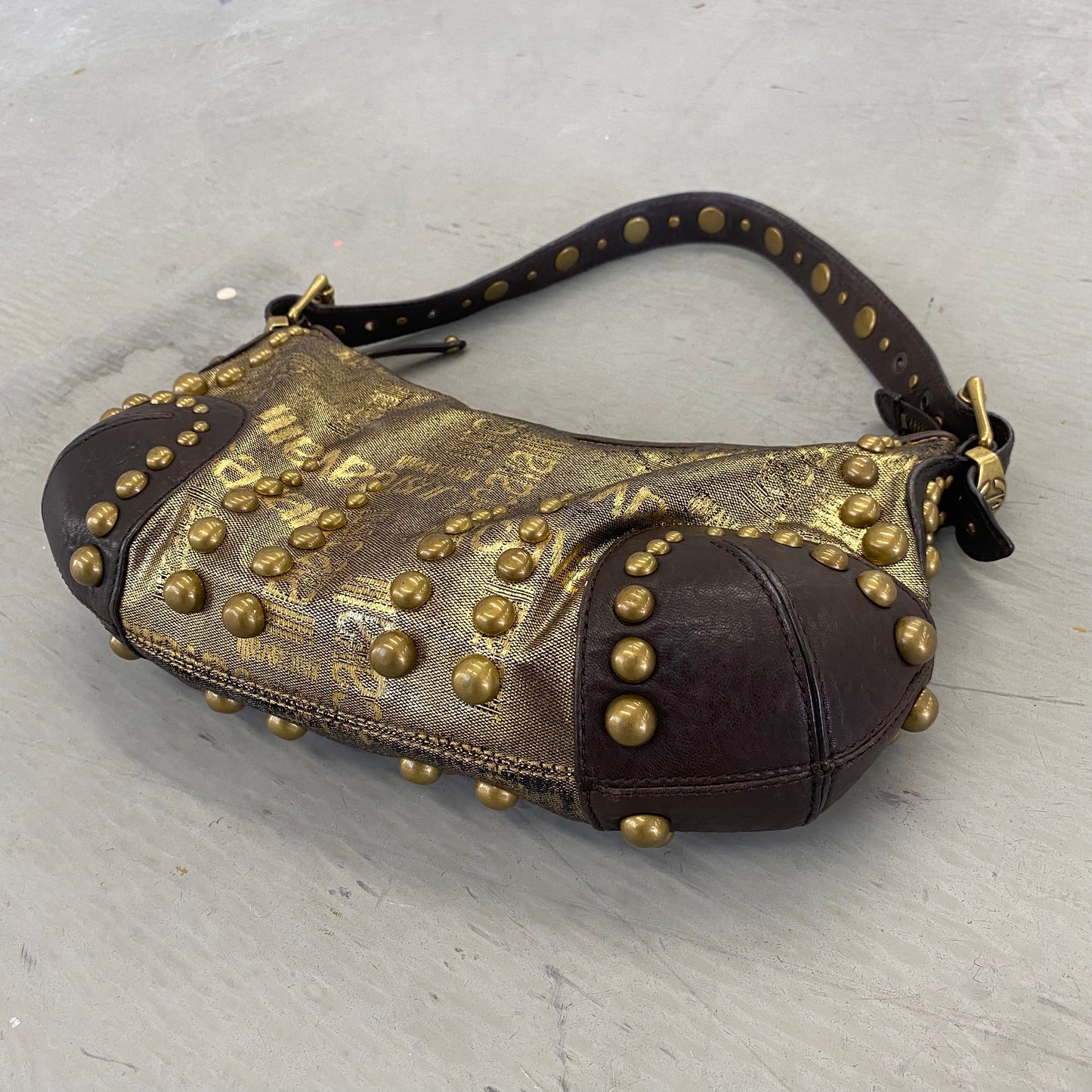 studded cavalli bag