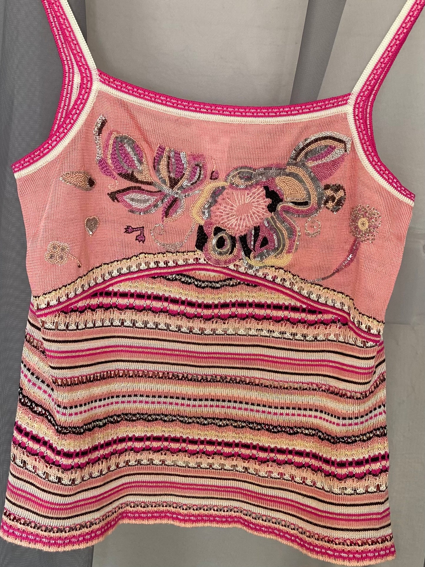 christian lacroix embroidery top