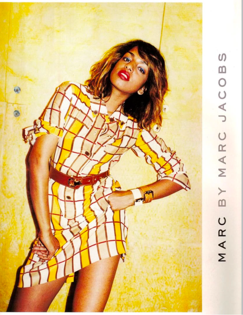 marc jacobs plaid skirt
