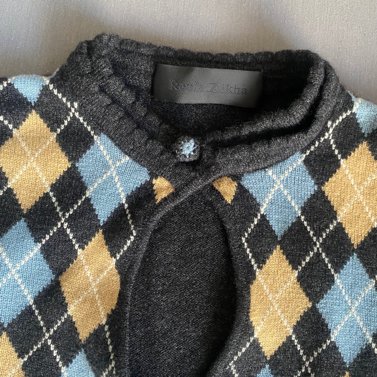 ronit zilkha argyle vest