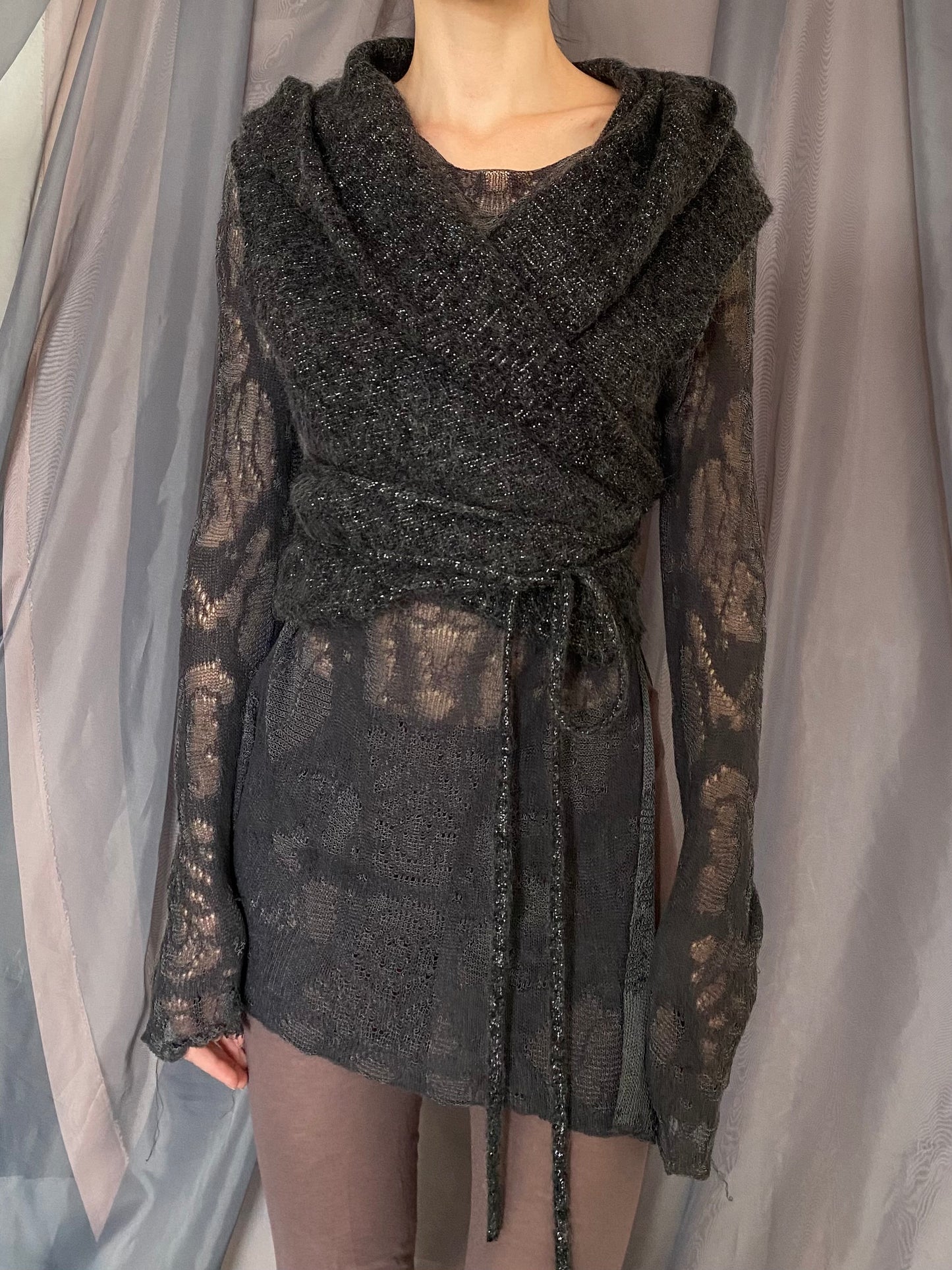 sarah pacini wrap vest