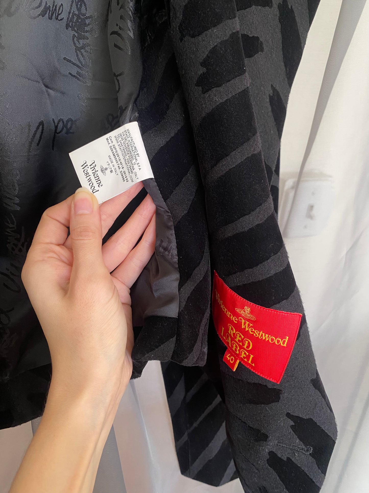 vivienne westwood wool jacket