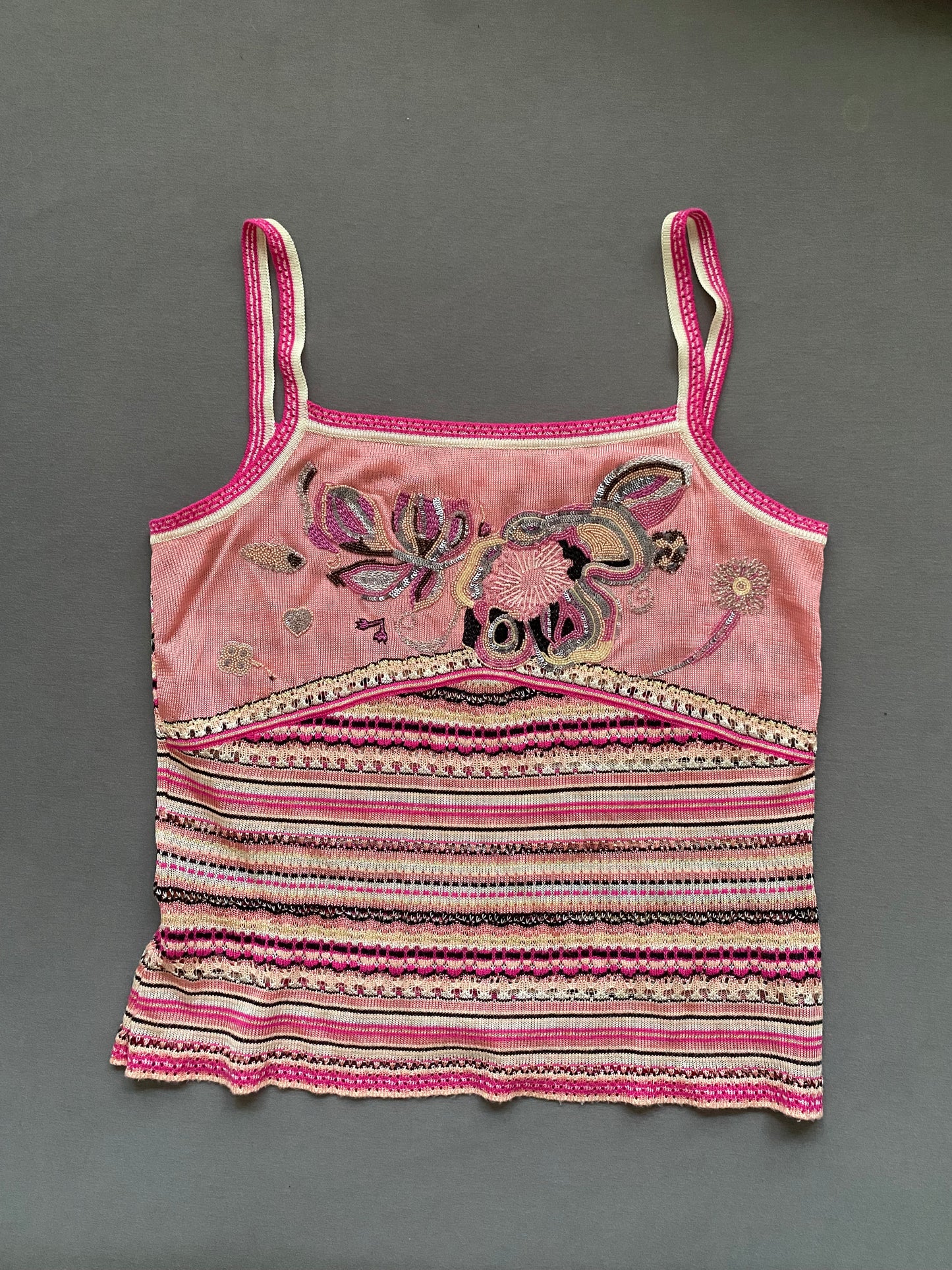 christian lacroix embroidery top