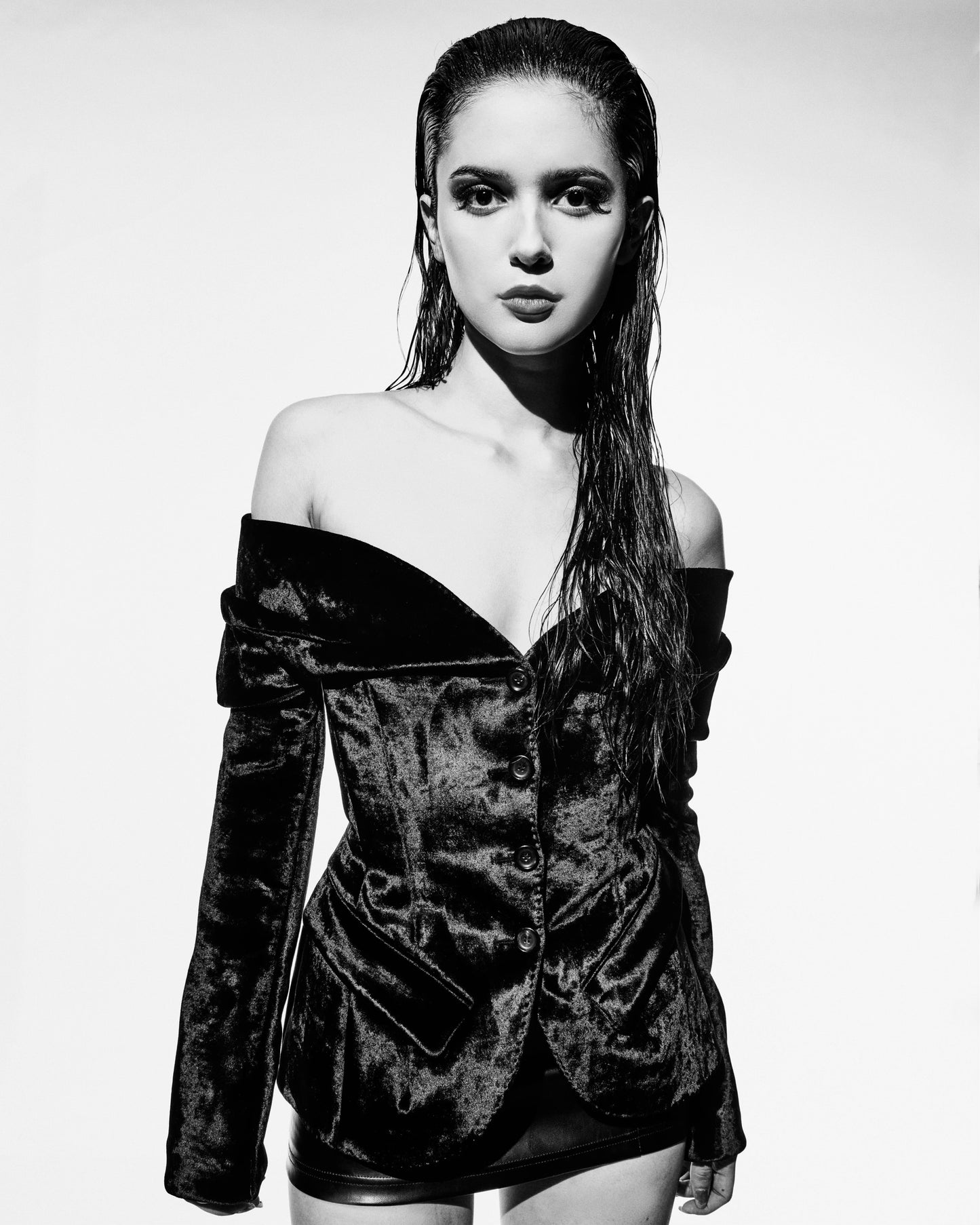 antonio berardi velvet blazer