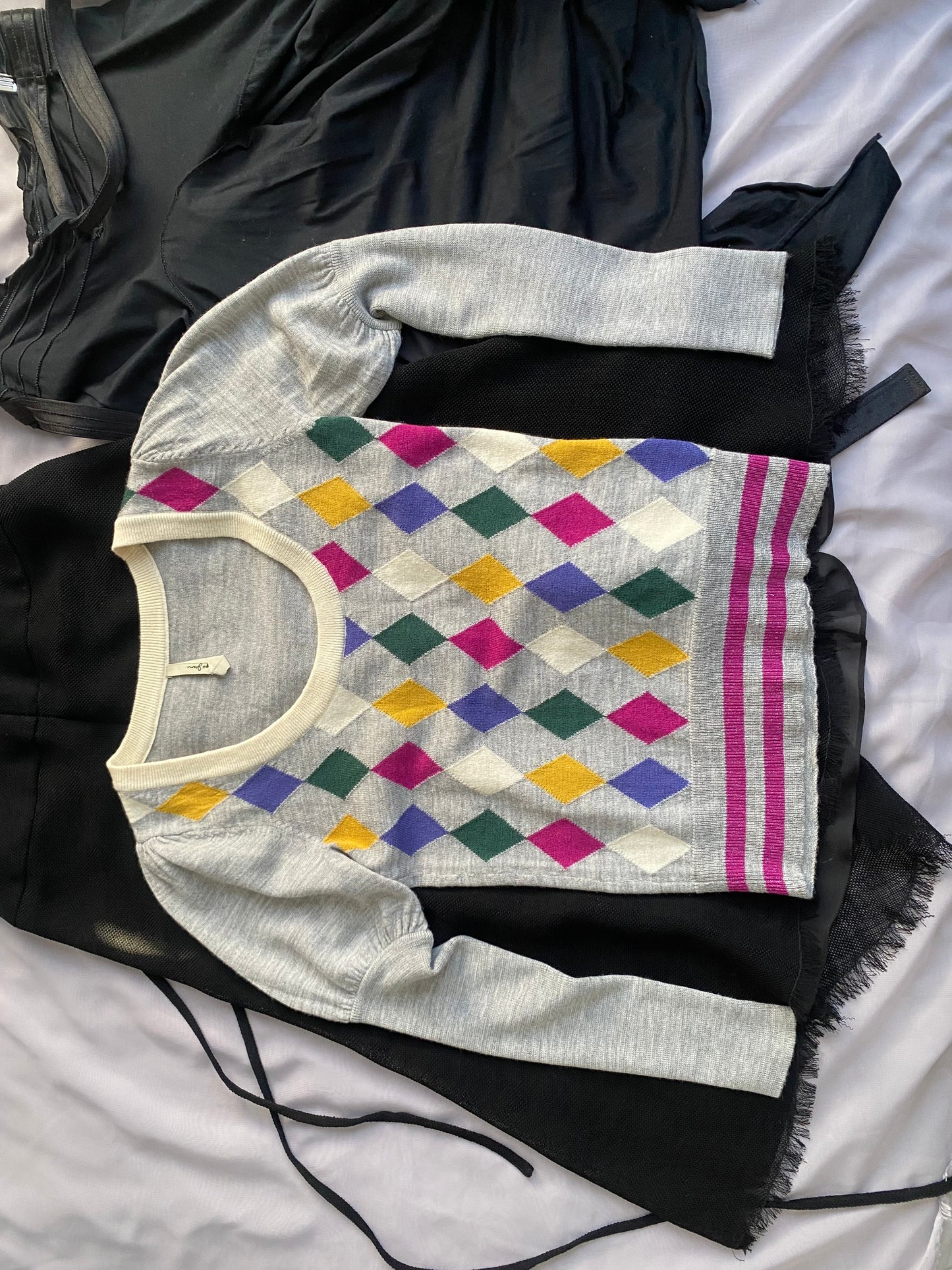 00s argyle sweater