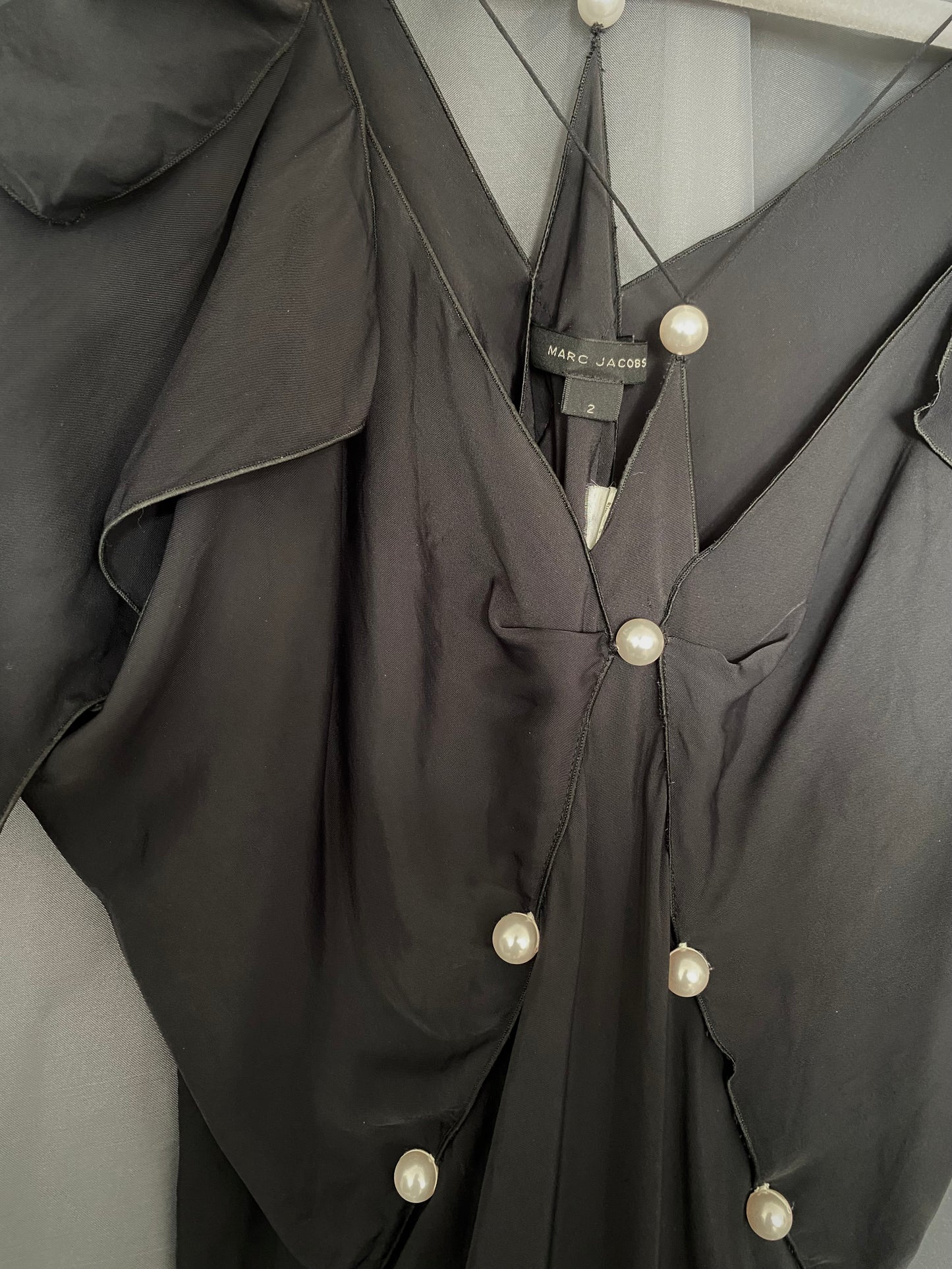 marc jacobs pearl blouse
