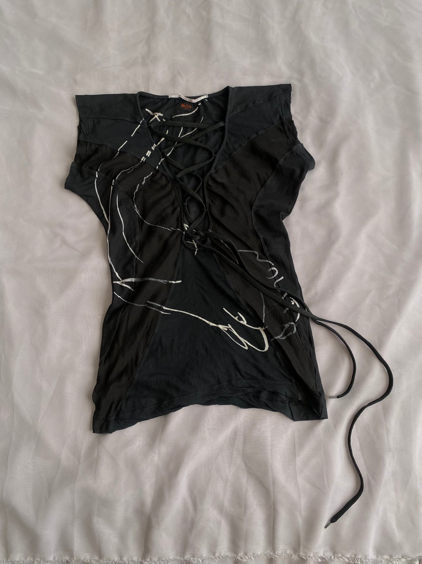 nolita lace up top
