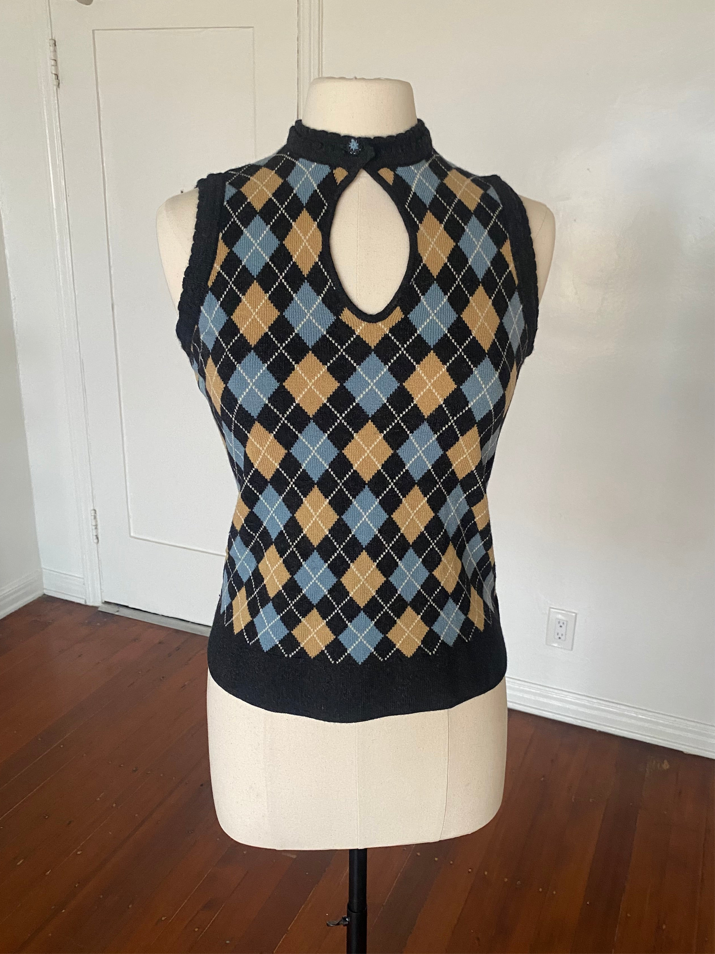 ronit zilkha argyle vest