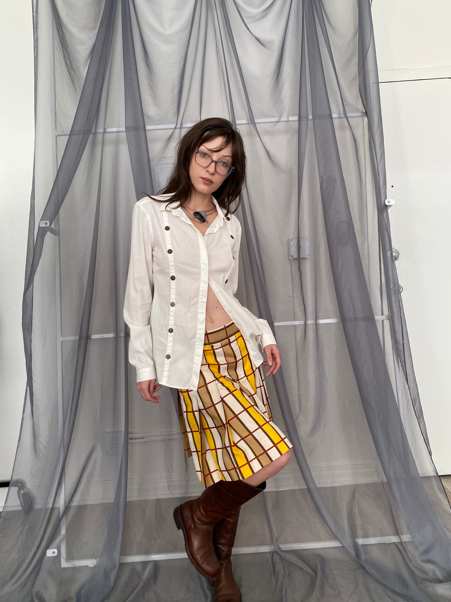 burberry prorsum button up shirt