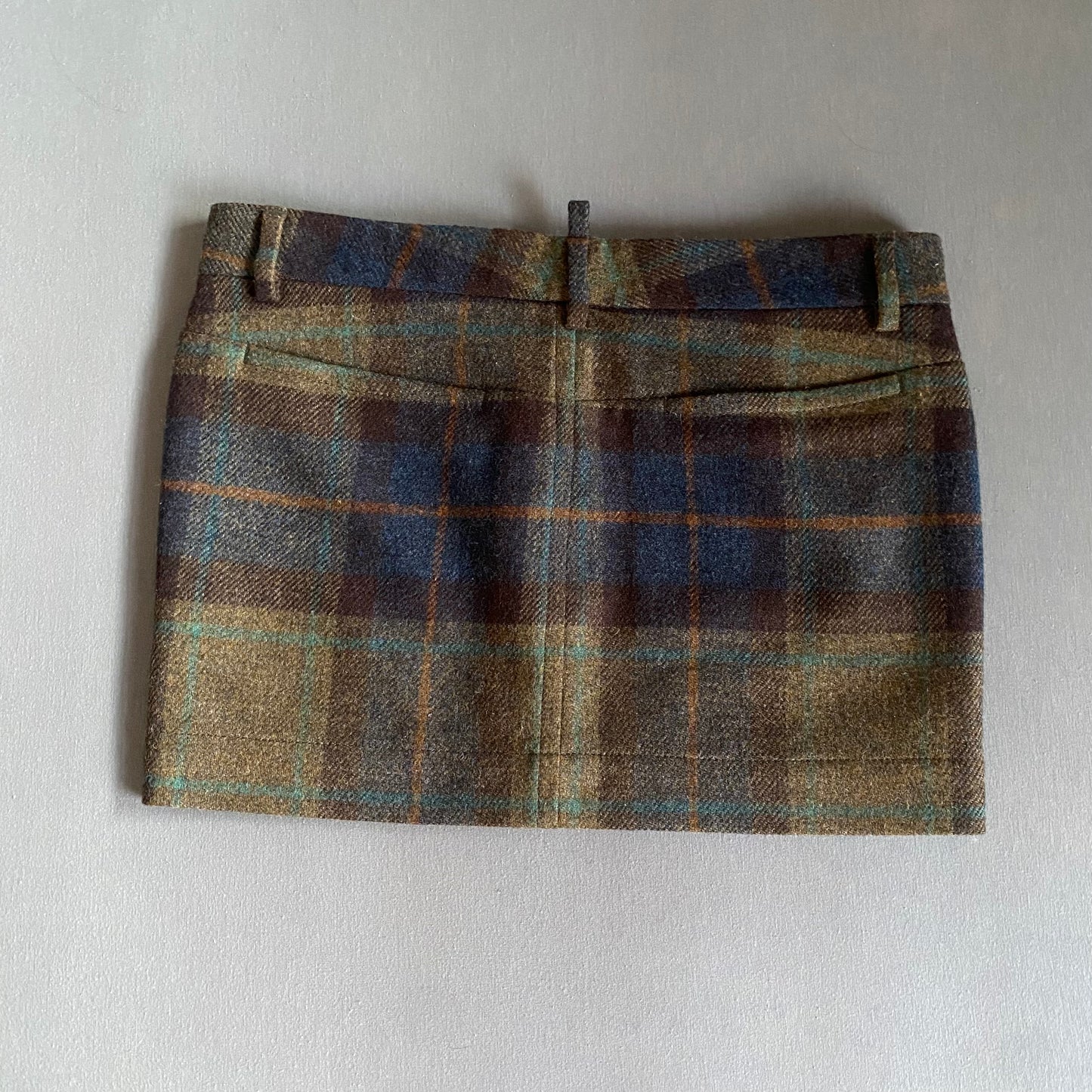 dsquared2 wool mini skirt