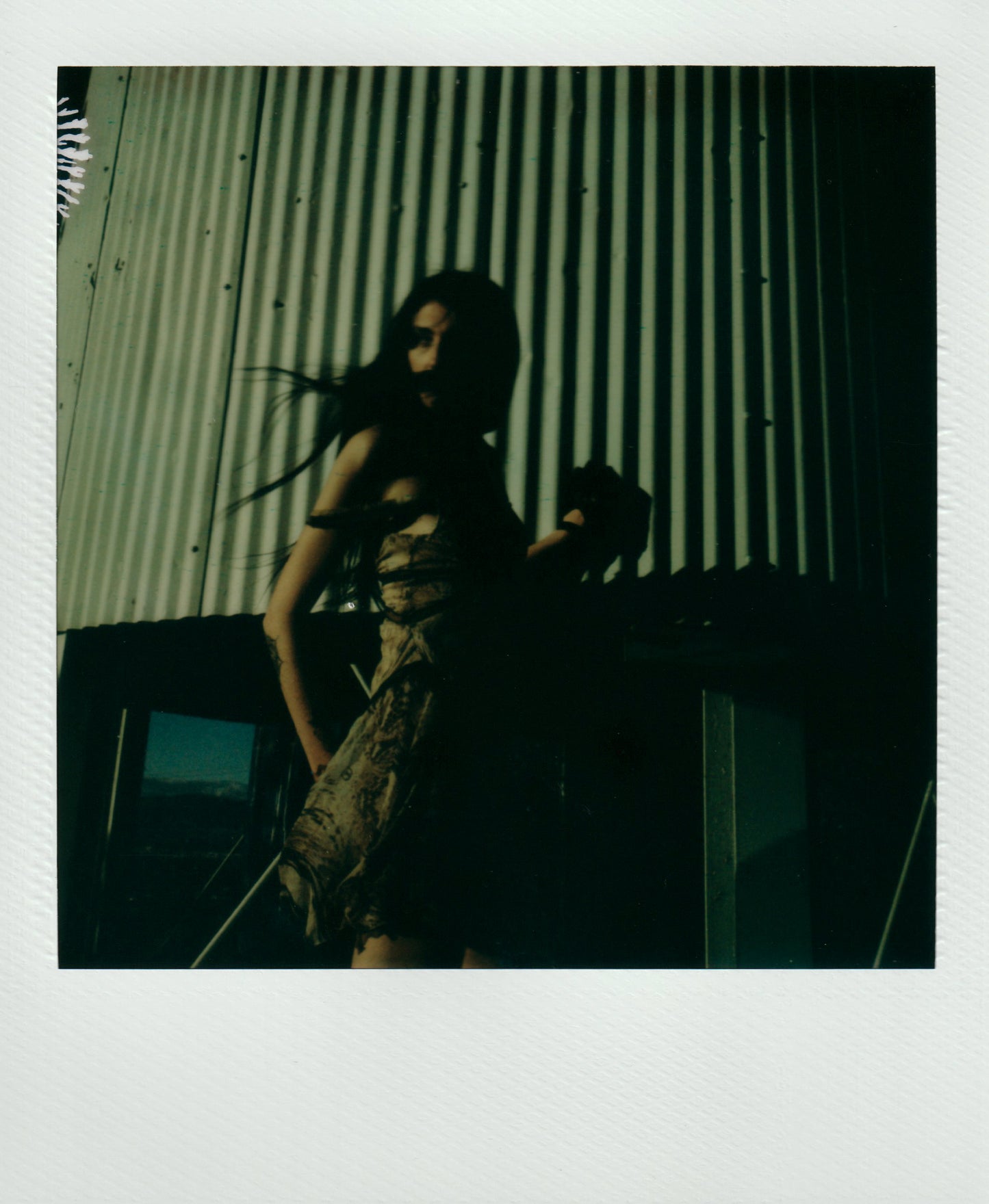 Roberto Cavalli snakeskin print dress