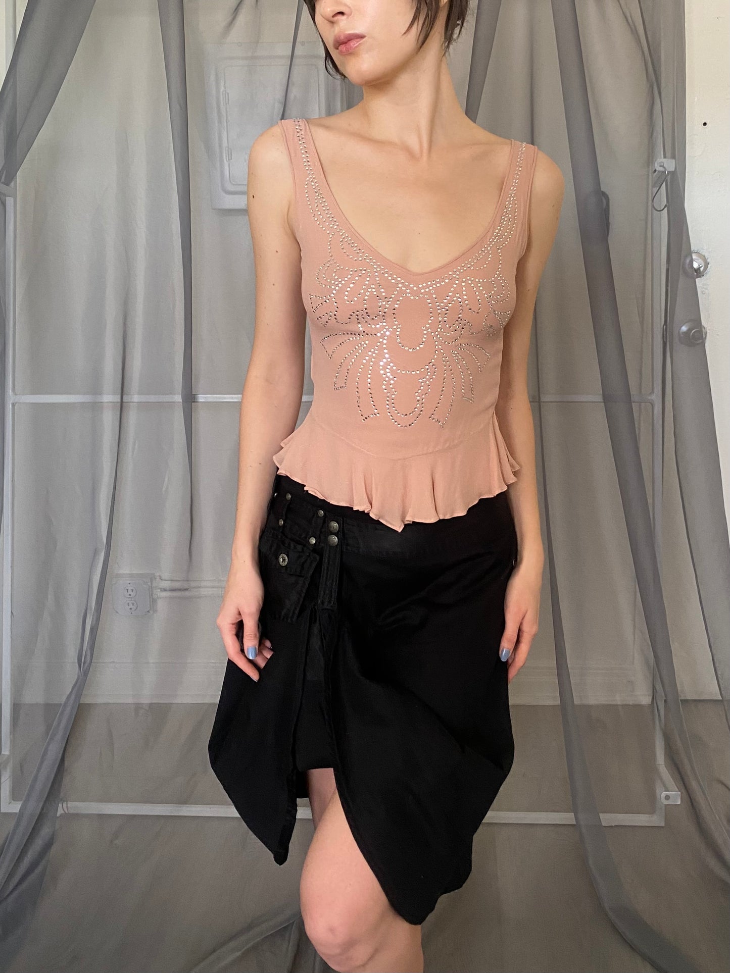 jill stuart sparkle top