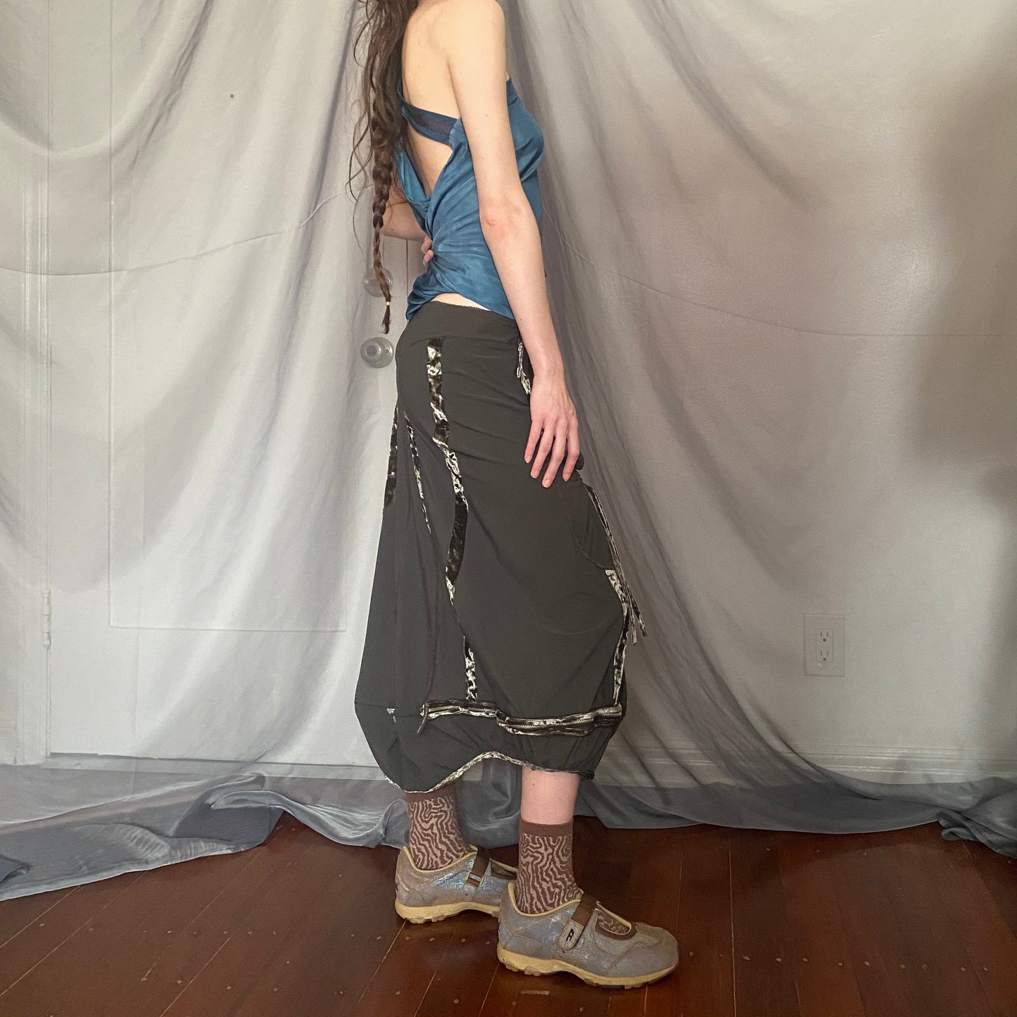 diesel iridescent mary jane shoes