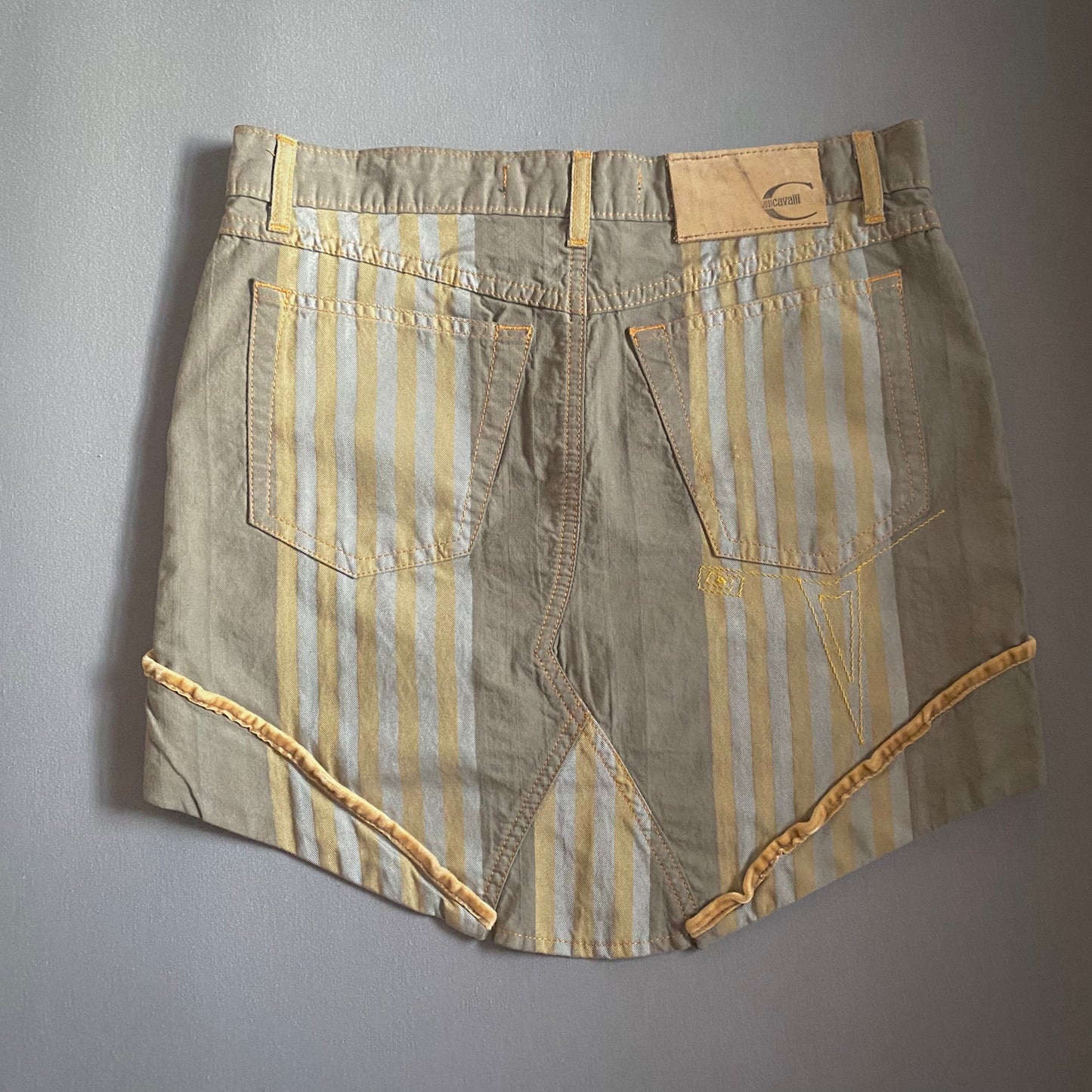 cavalli mini skirt