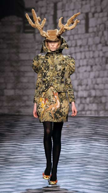 AW2010 jc de castelbajac bambi skirt