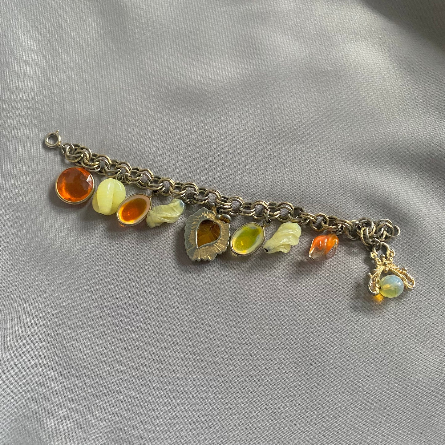 vintage charm bracelet