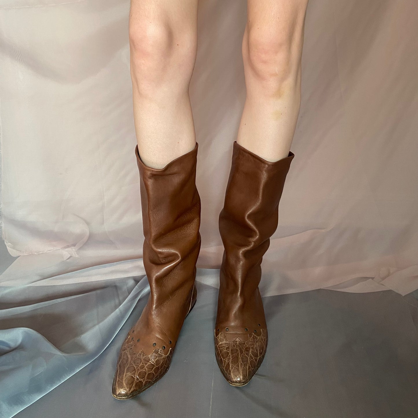 mario bruni leather boots