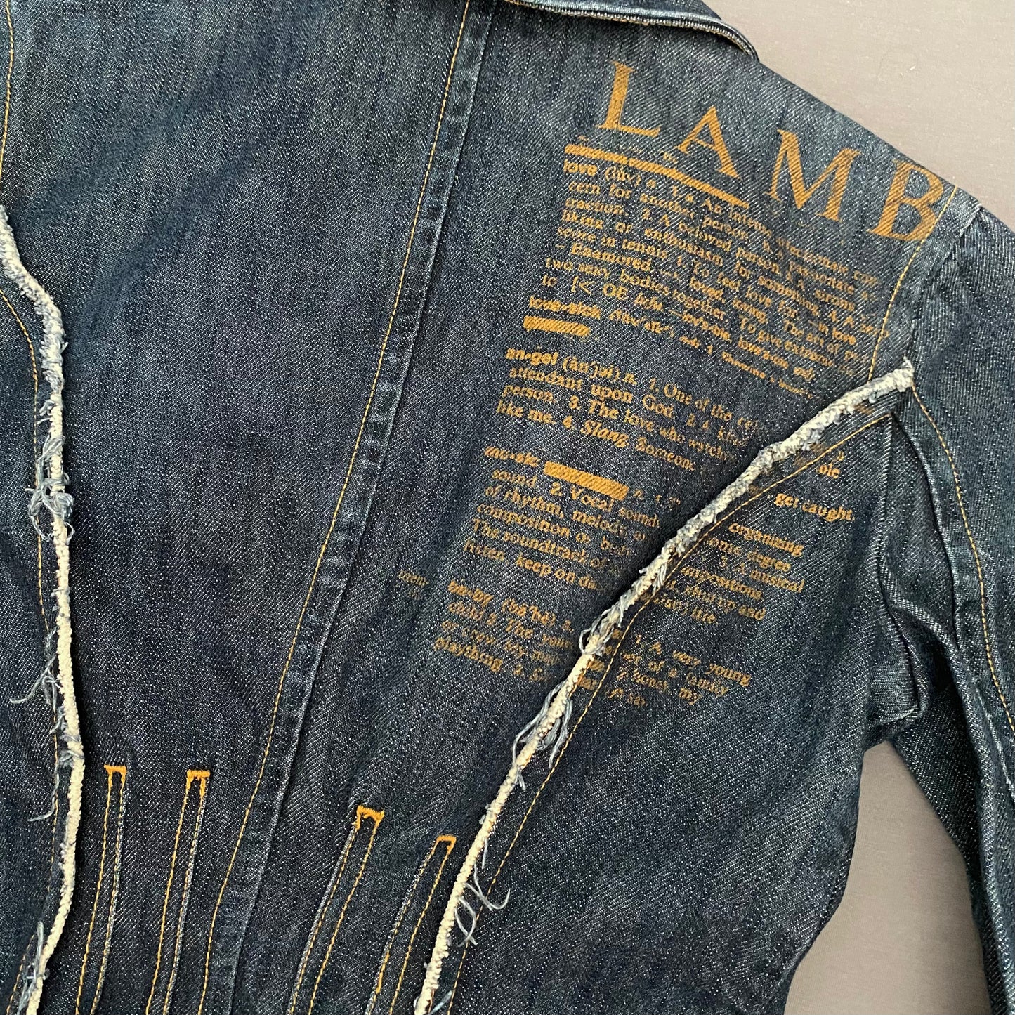 l.a.m.b by gwen stefani denim jacket