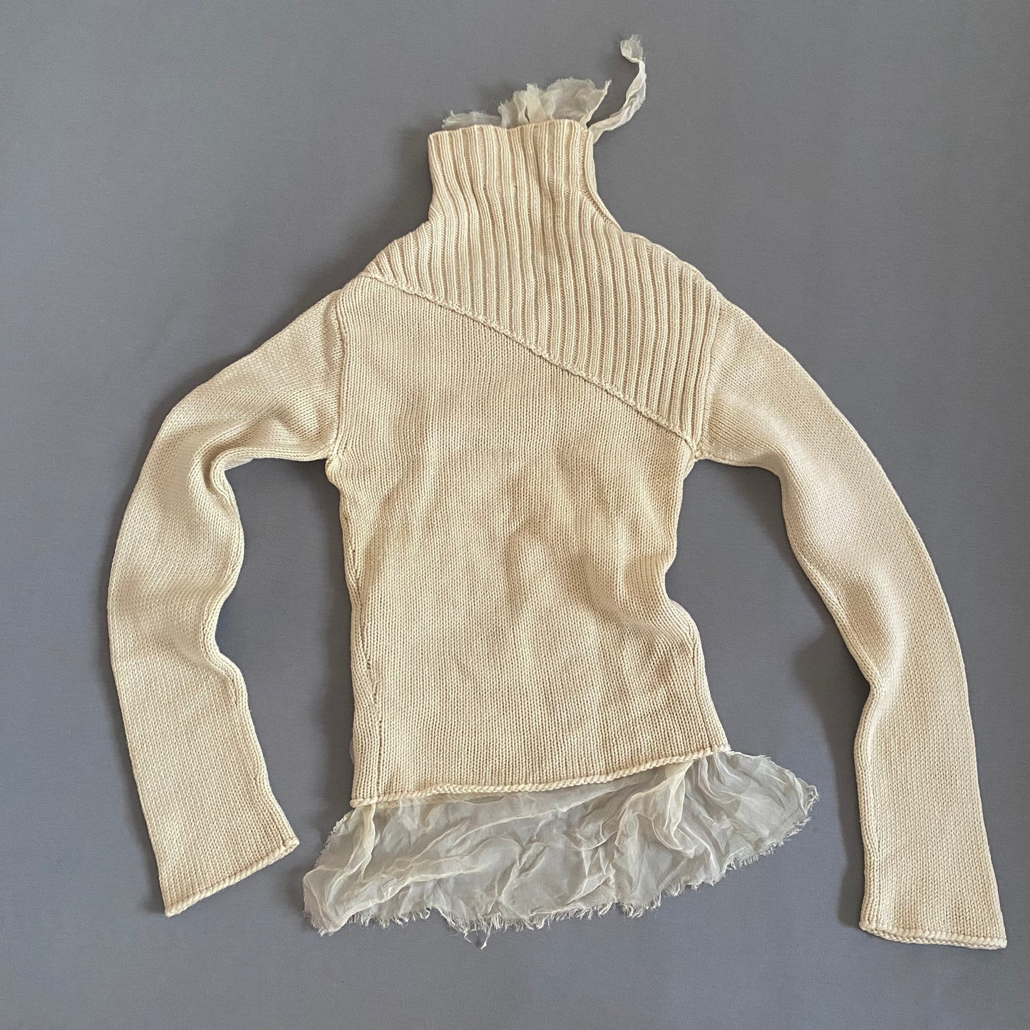 distressed italian vintage sweater