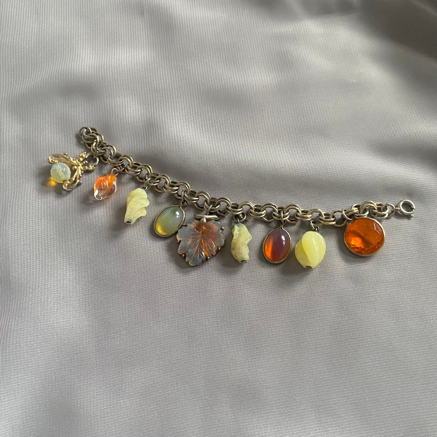 vintage charm bracelet