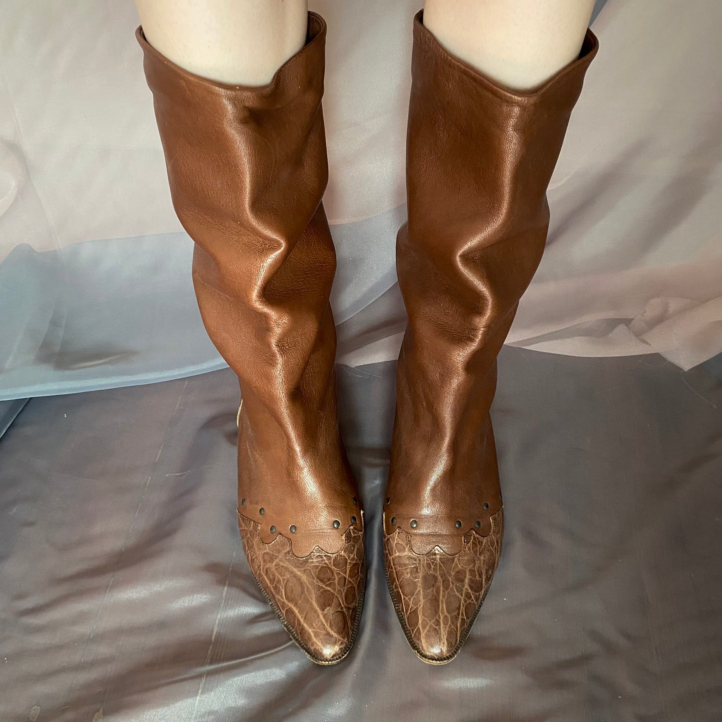 mario bruni leather boots