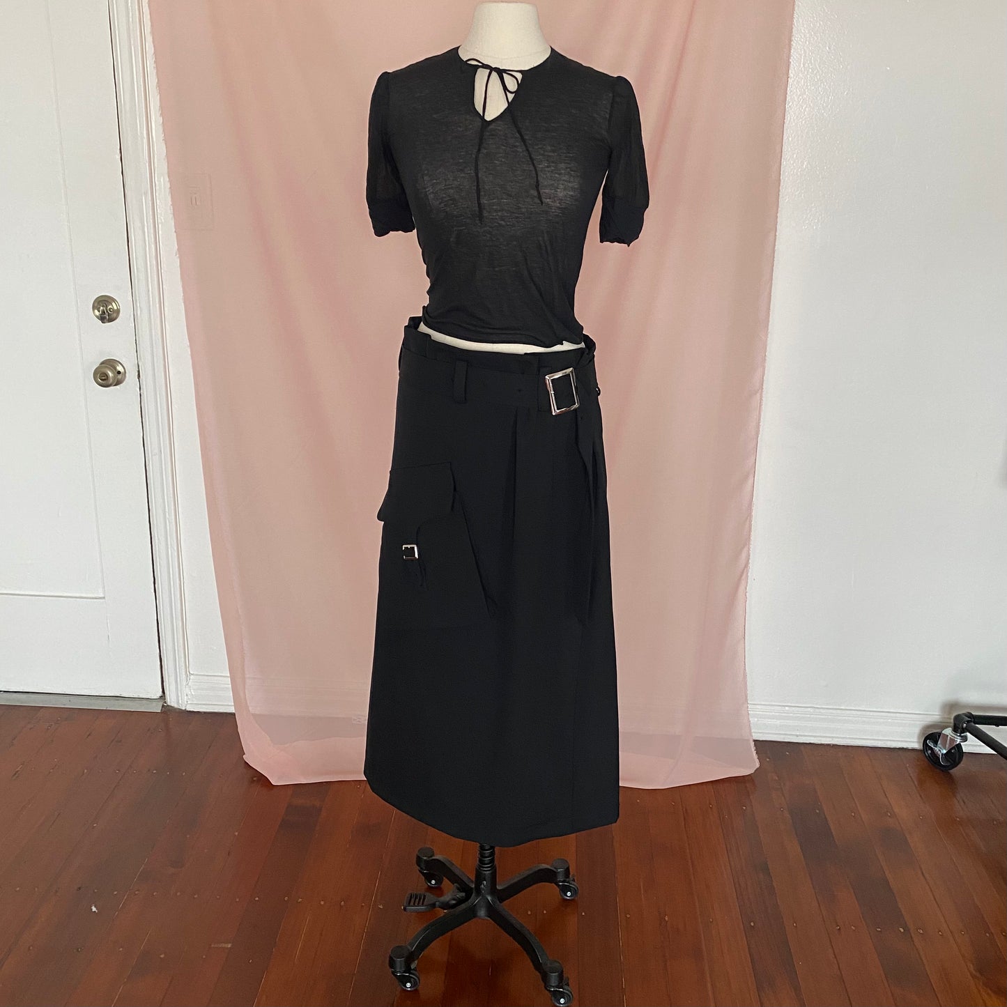 yohji yamamoto pants skirt