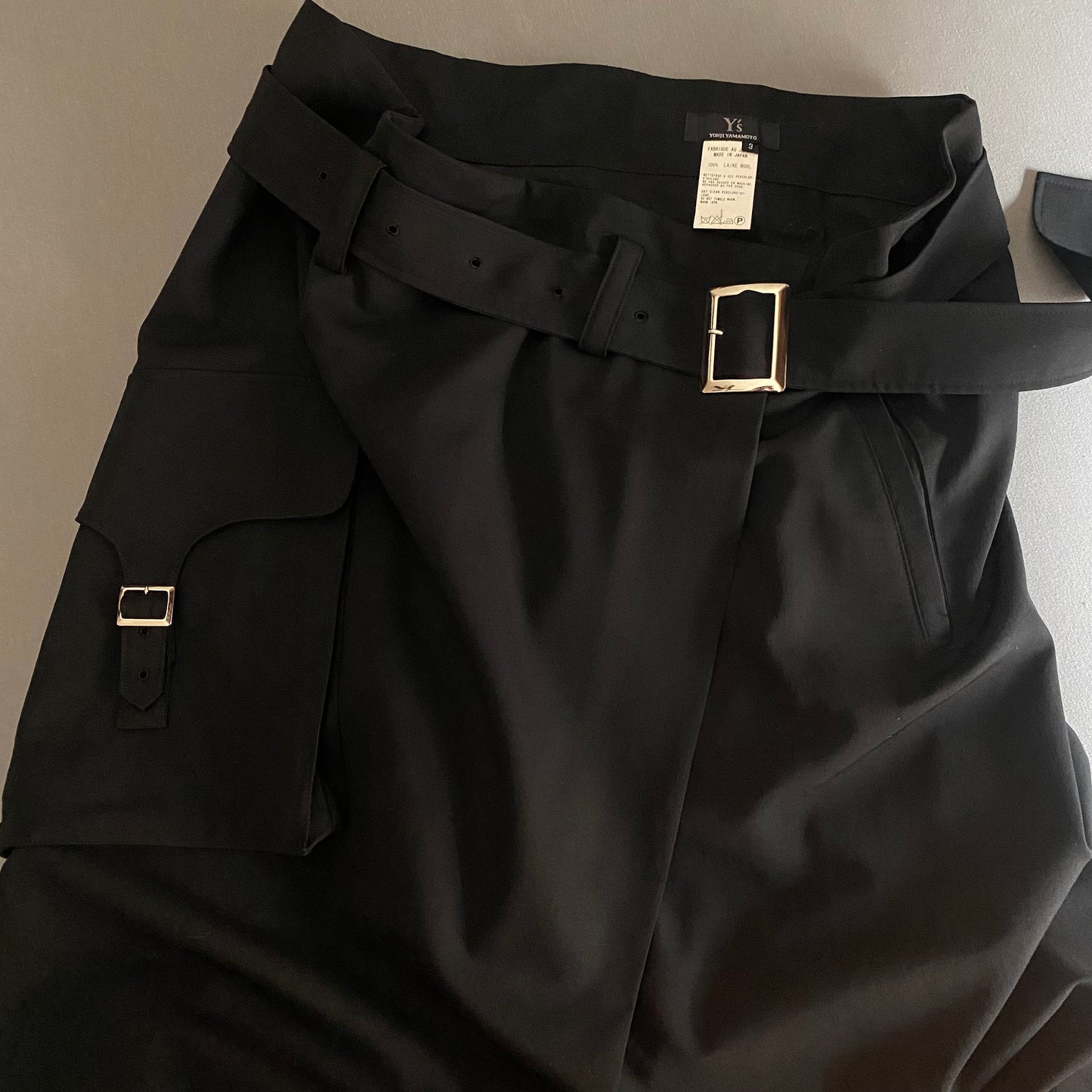 yohji yamamoto pants skirt