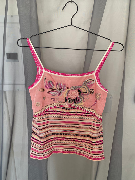 christian lacroix embroidery top