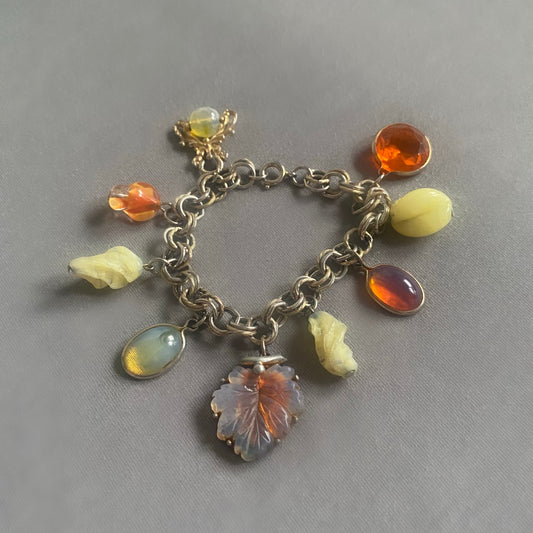 vintage charm bracelet